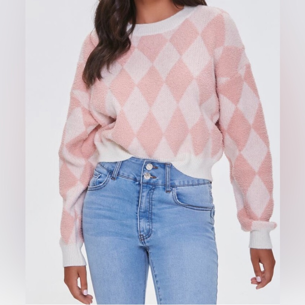 Diamond Checkered Sweater